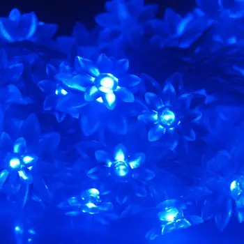 

33ft 100 LEDs Sakura Flower String Lights Outdoor Decorative String Lights 634E