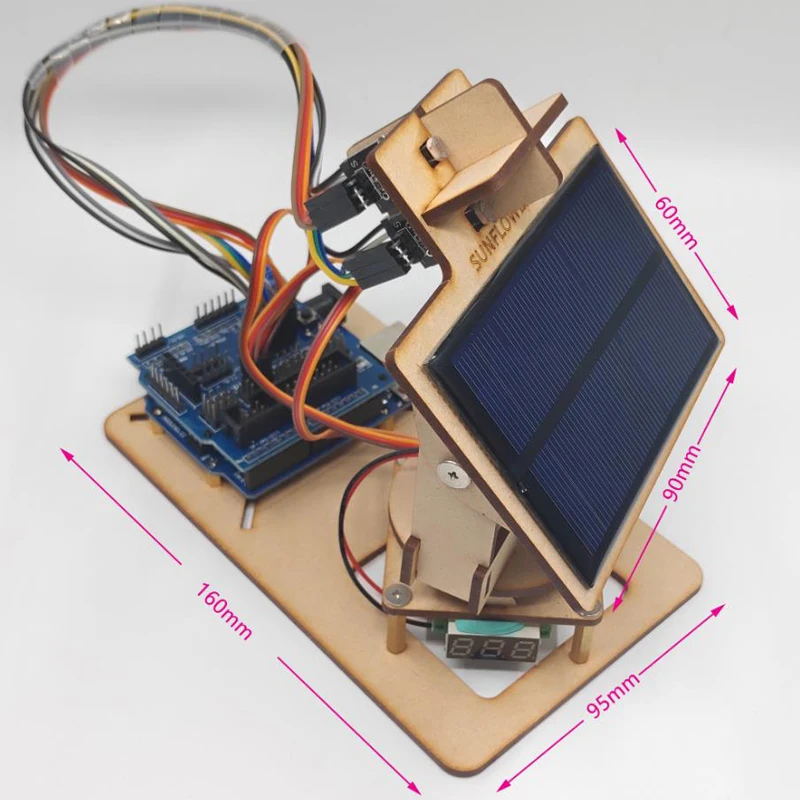 Arduino интеллектуальное устройство слежения за солнечной батареей технология
