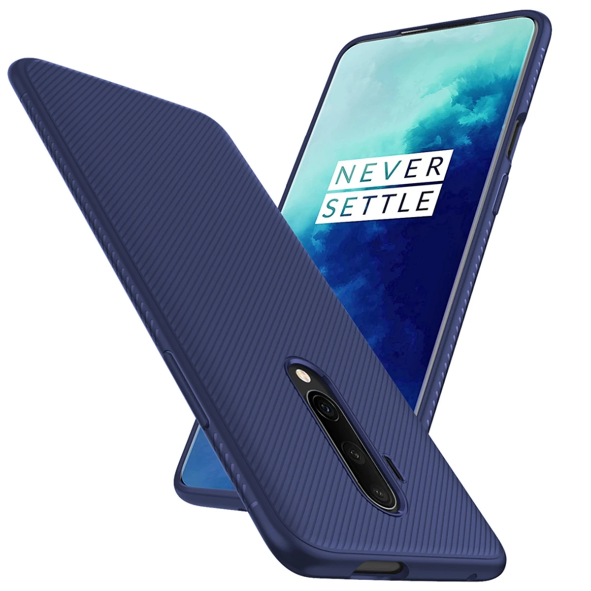 For Oneplus 8 Pro 7T Case Silicon Slim Matte TPU Textured Rubber Shockproof Cover 7 1+8 Armor | Мобильные телефоны и