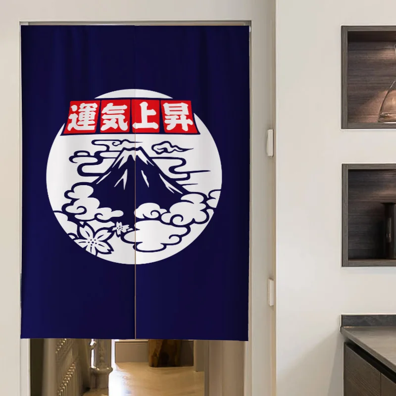 Японская Koi Noren кухонная дверная занавеска в спальной столовой декоративная штора половина занавеска фэн шуй занавес перегородка - Цвет: 04