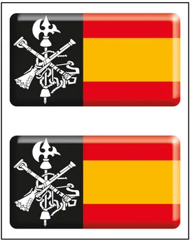 

Sticker rectangles Logo Legion 2 pc. RESIN 48x26mm/ud.