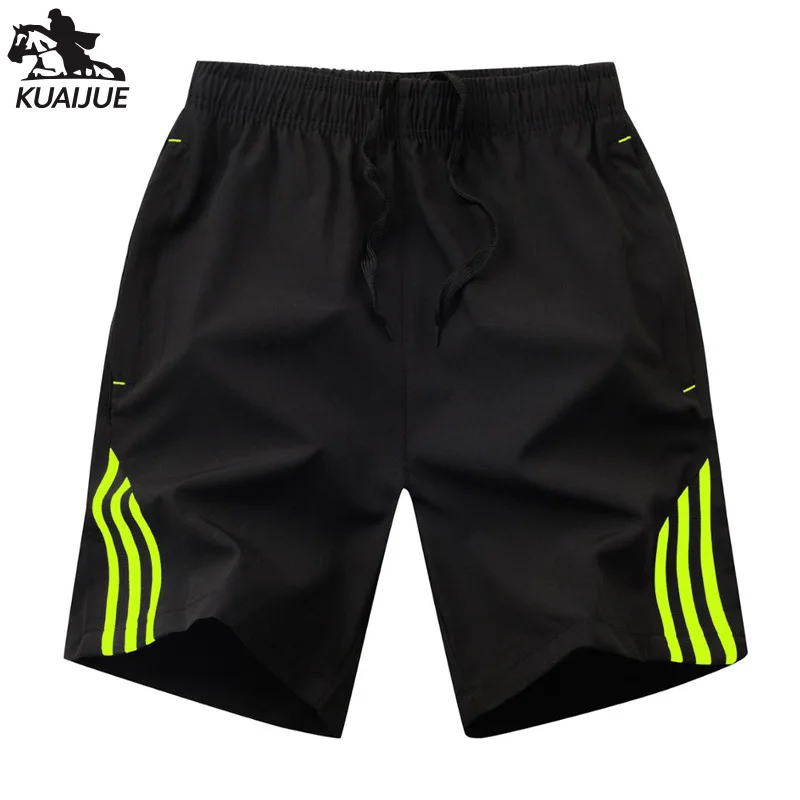 

casual men shorts 6XL 7XL 8XL embroidery shorts men pants mens Quick-drying pants five points Fitness shorts running sweatpants
