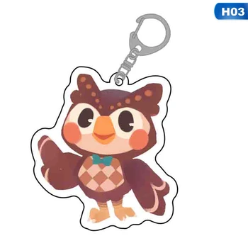 

Animal Crossing: New Horizons Keychain Fashion Jewelry Accessories Cute Shaped Pendants Keyring