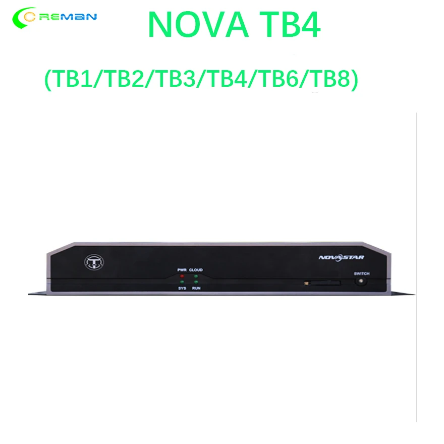 Лучшая цена TB4 TB2 TB3 TB6 TB8 светодиодный дисплей контроллер поставщик серия novastar taureus