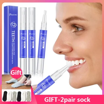 

Teeth Whitening Pen Toothpaste Cleansing Toothbrush Serum Gel Whitener Pen Essence Oral Hygiene Remove Plaque Stains Dental Tool