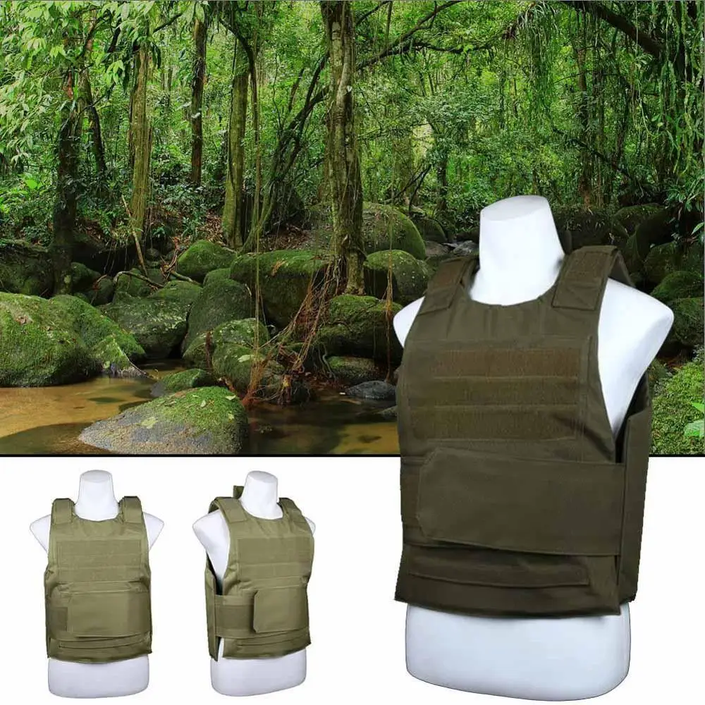 

Plate Carrier Tactical Vest Jungle Outdoor Survival Adventure Hunting Camouflage Vest Military Hunting Clothes Training Vest
