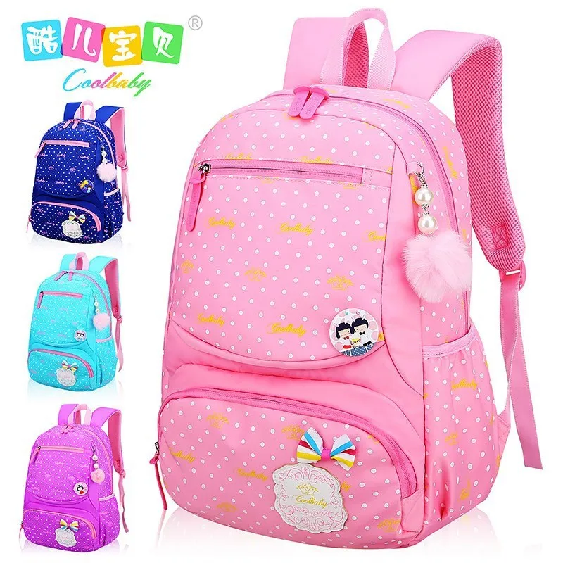 

Year 56 of Schoolbag Young STUDENT'S Girl'S School Children 2 A 3 Grade 8 a 10-Year-Old Princess Large Capacity