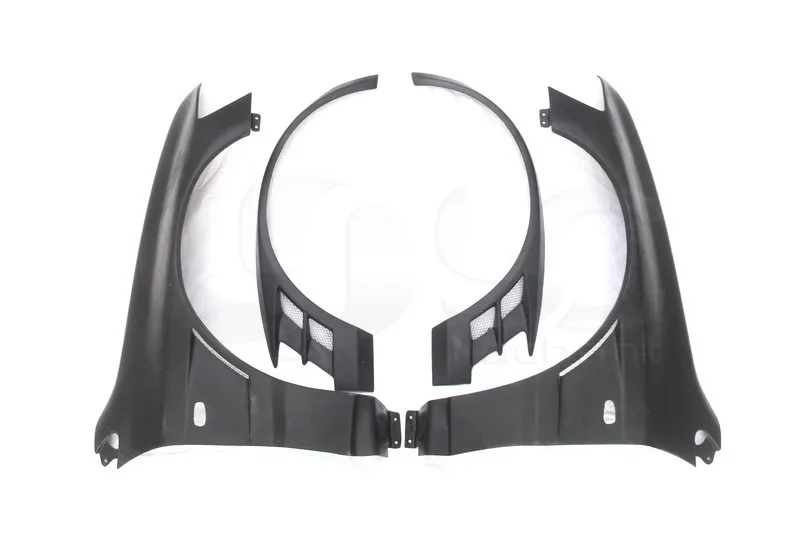 2001-2007 Mitsubishi Lancer Evolution 7-9  Voltex Cyber Version Style +20mm Front Fender with Flare FRP (5)