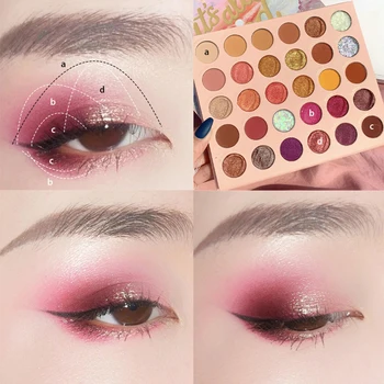 

30 Color Eye Shadow Matte Eye Shadow Tray Makeup Mashed Eyeshadow Flash Powder Make Up Eye Shadow TSLM1