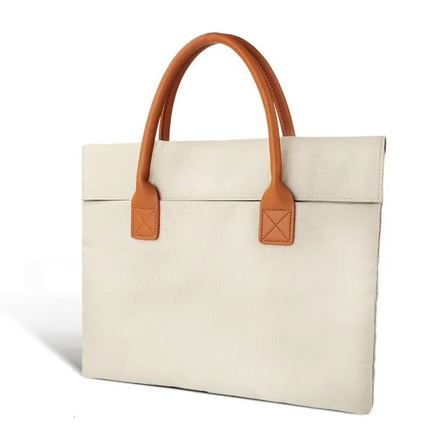 laptop tote with luggage sleeve