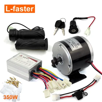 

24V36V 350W Electric Mini Scooter Chain Drive Motor With Handle Throttle And Power Key Lock Switch