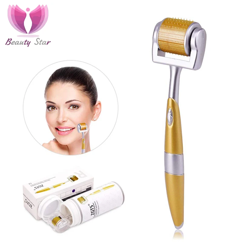 Профессиональный титановый ZGTS Derma Roller 192 игл уход за кожей лица лечение выпадения