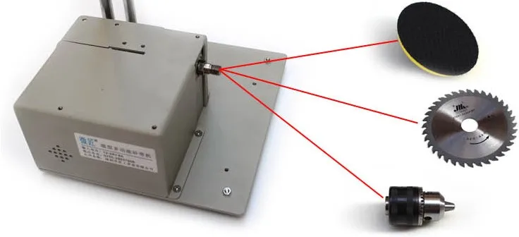 4 в 1 Мини Настольная пила и ленточная шлифовальная машина 110 V-240 V ручная Деревообработка машина DIY Модель ремесла режущая пила с мощностью adap