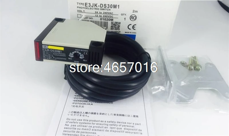 E3JK DS30M1 Omron AC/DC 5 Провода диффузное отражение фотоэлектрический переключатель