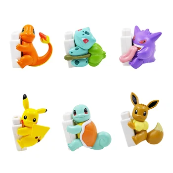

CHIPAL New style 1pcs Cute Anime Usb Charger Cable Bite Protector for Iphone Andriod USB Cable Charger Protector Bikechu Eevee