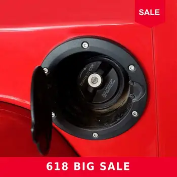 

Fuel Filler Door Cover Gas Tank Cap 4-Door 2-Door for 2007-2016 Jeep Wrangler JK