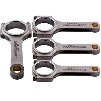 

H Beam 4340 EN24 Connecting Rods For Rover 25 RF 1999-2005 ARP 2000 Bolts Conrod Floating Balanced Shot Peen