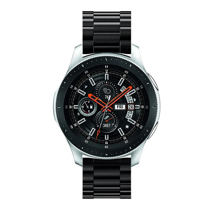 Браслет из нержавеющей стали сменный ремешок аксессуары для samsung Galaxy Watch 46 мм S55