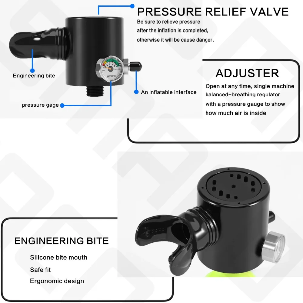 Оборудование для дайвинга мини баллон для дайвинга кислородный бак для подводного плавания