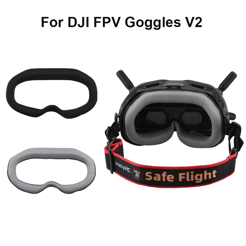 Faceplate Eye Mask Cover Pad Headband Strap Belt for DJI FPV Goggles Parts