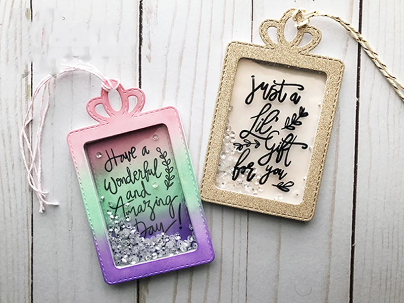 

Shaker Tag Metal Cutting Dies Stencils for DIY Scrapbooking Craft Paper Card Decorative Embossing Die Cuts