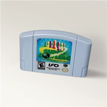 

Super Bowling For 64 Bit Game Cartridge USA Version NTSC Format