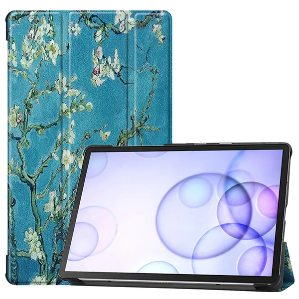 Ультратонкий чехол-книжка из искусственной кожи чехол-книжка для samsung Galaxy Tab S6 10,5 T860 T865 SM-T860 SM-T865 Tablet Auto Wake Sleep - Цвет: SM T865 SY MH