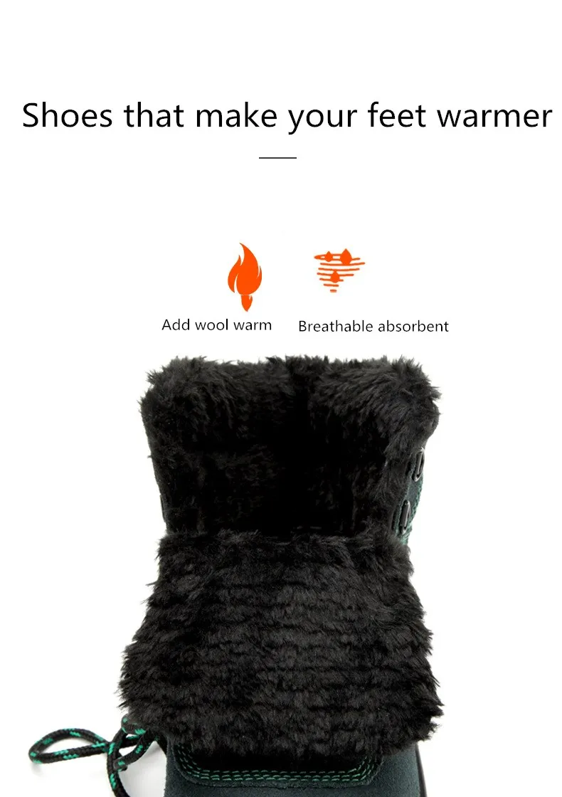 Зимняя Рабочая защитная обувь со стальным носком, противоскользящая, прокалывающаяся, с электрической изоляцией, водонепроницаемая, с высоким берцем, безопасная обувь