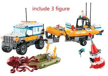 

City 4 x 4 Response Unit Building Blocks Sets Bricks Classic Model Kids Toys For Children Gift