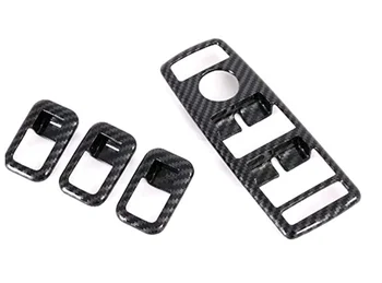 

Carbon Fiber Effect Window Switch Frame Cover Compatible With MERCEDES BENZ E-Class W212 2009-2015 E200 E250 E300 E350 E400 E500