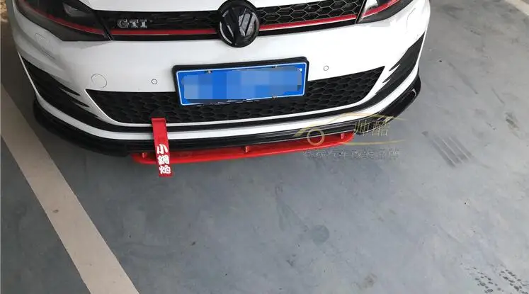 Спойлер для Volkswagen GOLF 7 5 2014 2018 задний спойлер ABS диффузор переднего бампера