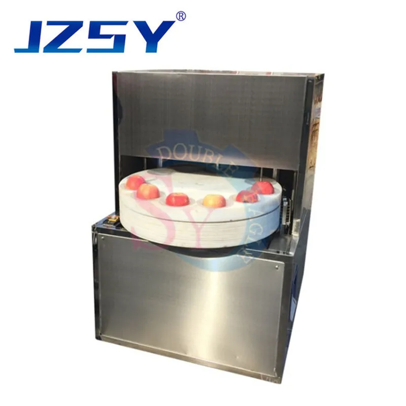 JZSY 48pcs/min Industrial rotary semi-automatic fresh apple pit removal slicing machine/stainless steel pear pitter slicer