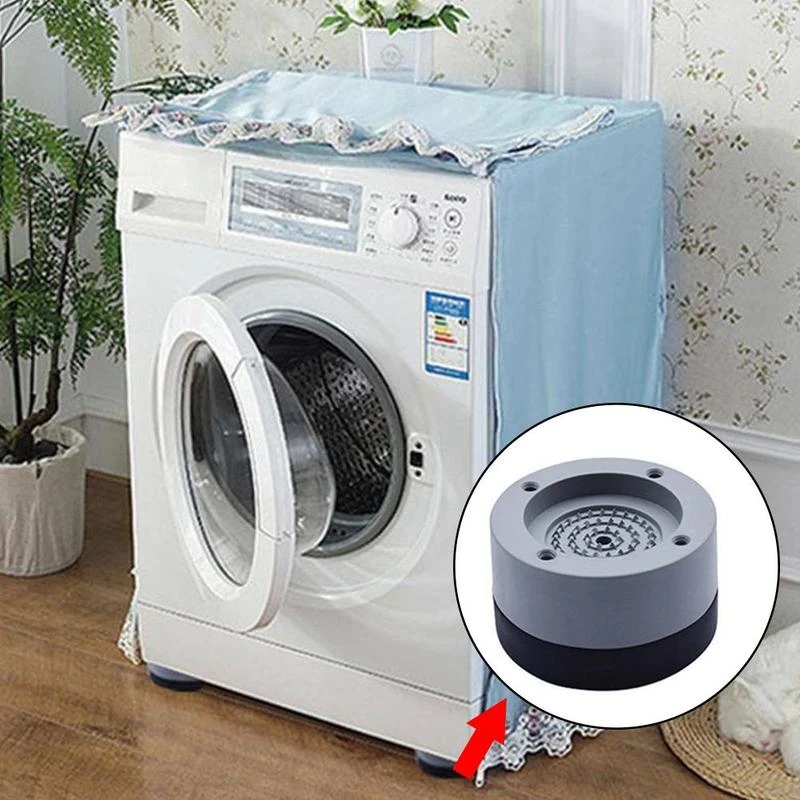 4Pcs Anti-slip And Noise-reducing Washing Machine//Sofa Feet Anti-vibration Pad