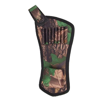 

Archery Bolt Hip Quiver Waist Arrows Holder Tube ed Carry Bag Holds 8 for Waist Belt
