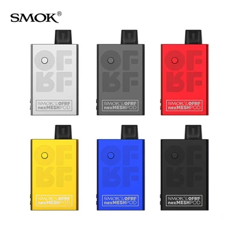 

SMOK OFRF nexMESH Pod Kit 1200mah Battery 2ml Cartridge 0.4ohm nexMESH Coil 30w E Cigarette Vaporizer Kit VS Uwell Caliburn Koko