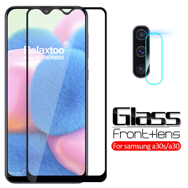 Защитное стекло для камеры 2 в 1 закаленное samsung galaxy a30s a30 s a 30 a305F a307F защитная