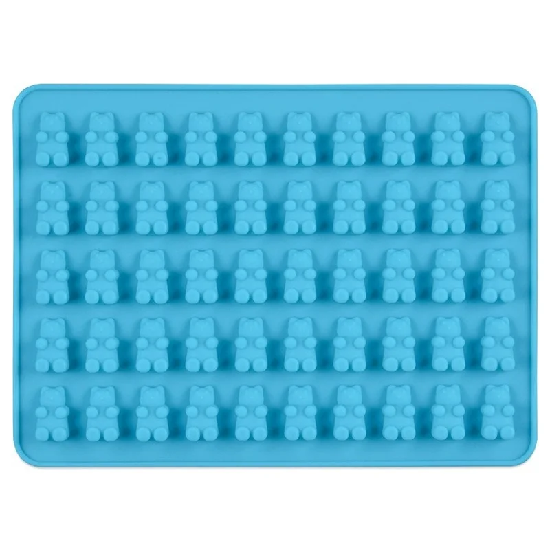 50 Cavity Fruit Silicone Gummy Candy Chocolate Mold Ice Cube Tray Jelly Molds Cupcake Baking Fondant Mould Cake Decorating Tools | Дом и сад