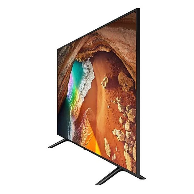 Телевизор QLED Samsung 55" QE55Q60RAUXRU Q черный/Ultra HD/1000Hz/DVB-T2/DVB-C/DVB-S2/USB/WiFi/Smart