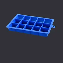 15 квадратных ледяной блок пресс-форма из силикагеля для хоккея на льду куб