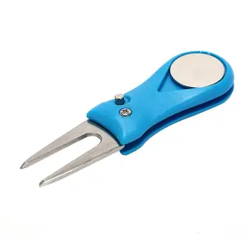 

Portable ABS Plastic 2color Trainging Aids Kit Golf Greens Fork Golf Repair Fork Accessories Golf Pitchfork Practical