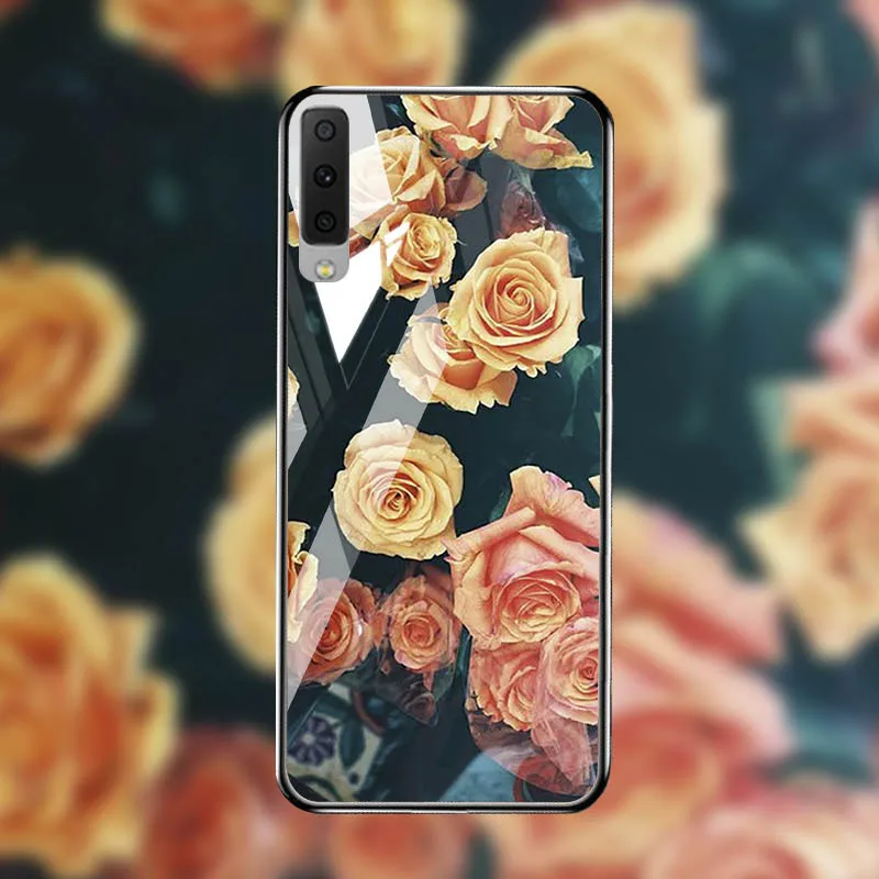 M029 Закаленное Стекло чехол для samsung Galaxy A7 A6 A8 плюс Чехол для samsung M30s J2 Core Prime Pro J4 J6 J8 M10 M20 M30 чехлы - Цвет: M029
