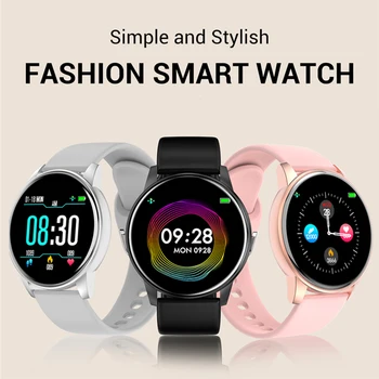 

New Design Smart Watch IP67 Waterproof Smartwatch Blood Pressure Heart Rate Call Message Reminder Sports Smart Watch Men