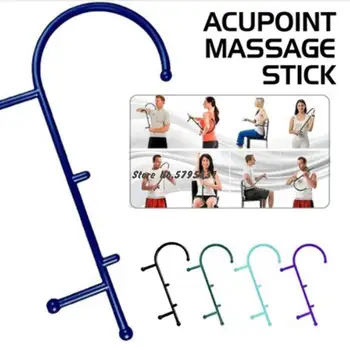 

Trigger Point Self Massage Stick Hook Body Muscle Relief Original Cane Back Massager Therapeutic Tools Pressure Massager