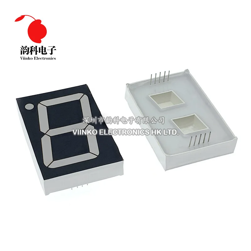 1pc 1.8inch LED display 7 Segment 1 Bit Digit Tube Red Common Cathode Digital 1.8 inch led 7segment led digital tube display