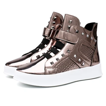 

Ankle Boots Men 2020 Spring&Autumn Fashion Casual Boots Male Punk Style Shoe Men Lace-up Casual Botas Motorcycle Brand Men Boots