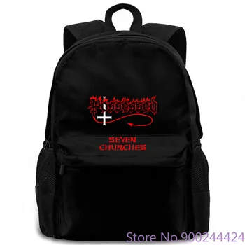 

Possessed Seven Churches black death metal all Design women men backpack laptop travel school adult student