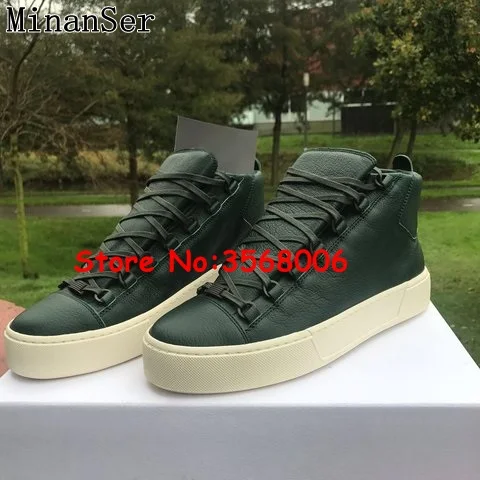 low top Лидер продаж; мужская повседневная обувь; кроссовки для улицы; кожаные туфли на плоской подошве; брендовые кроссовки для отдыха; модная мужская обувь в итальянском стиле - Цвет: low top