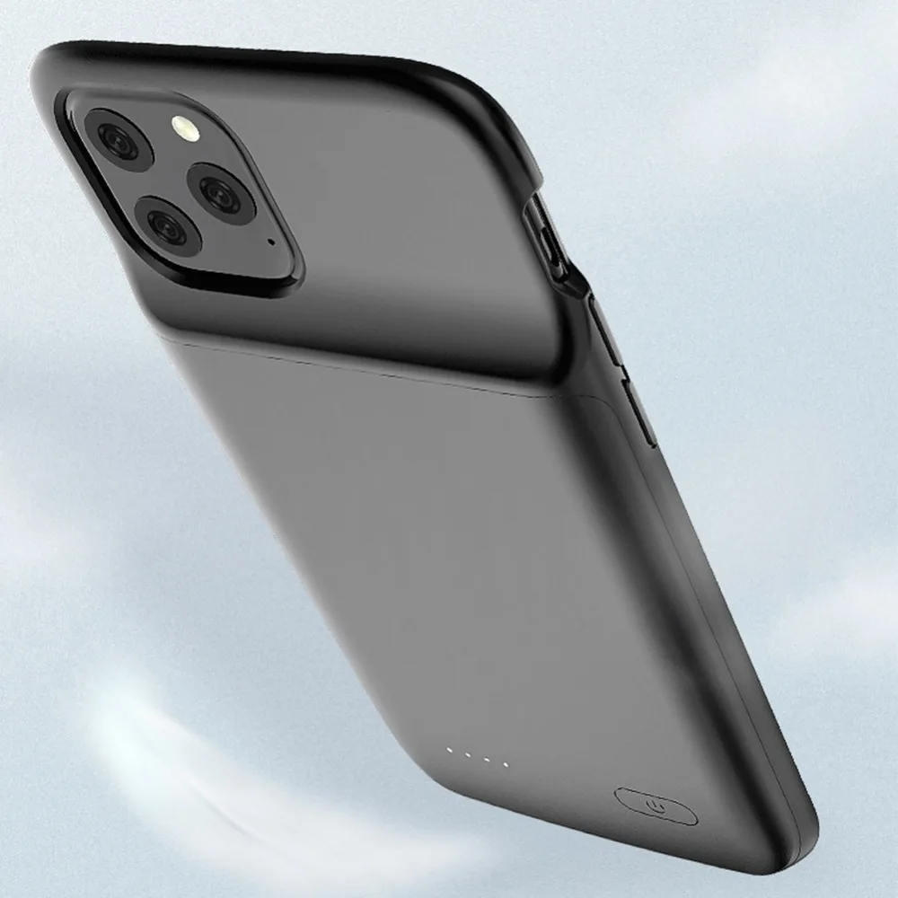 Для iphone 11 11 Pro 11 Pro Аккумулятор Max чехол силиконовый материал ультратонкий умный чехол 11 Pro Max power Bank