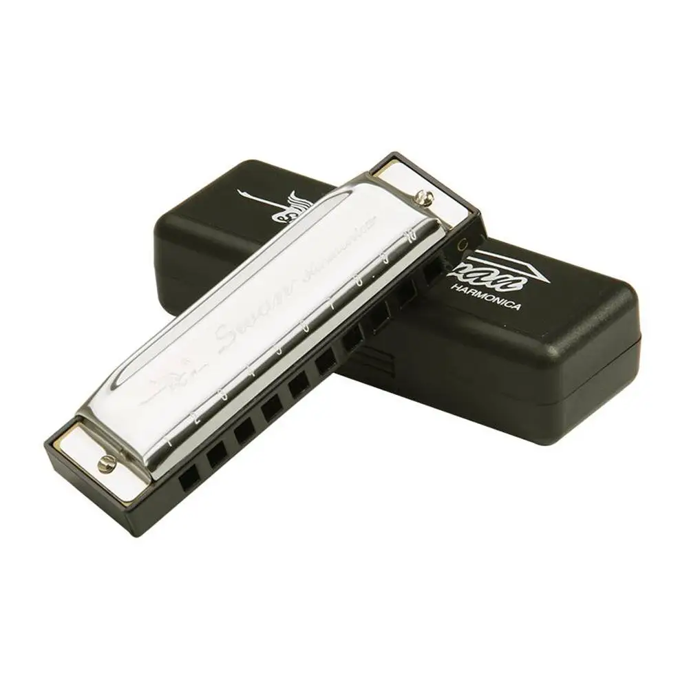 

IRIN 10 Holes 20 Tone C Key Harmonica Blues Jazz Rock Folk Music Musical Instrument