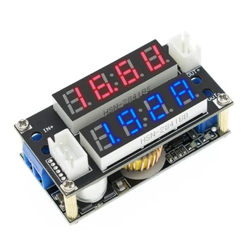 

2 in 1 XL4015 5A Adjustable Power CC/CV Step-down Charge Module LED Driver Voltmeter Ammeter Constant current constant voltage
